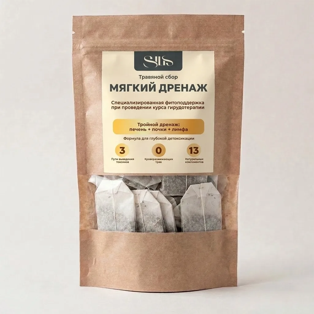 Мягкий дренаж — травяной сбор Silis fito